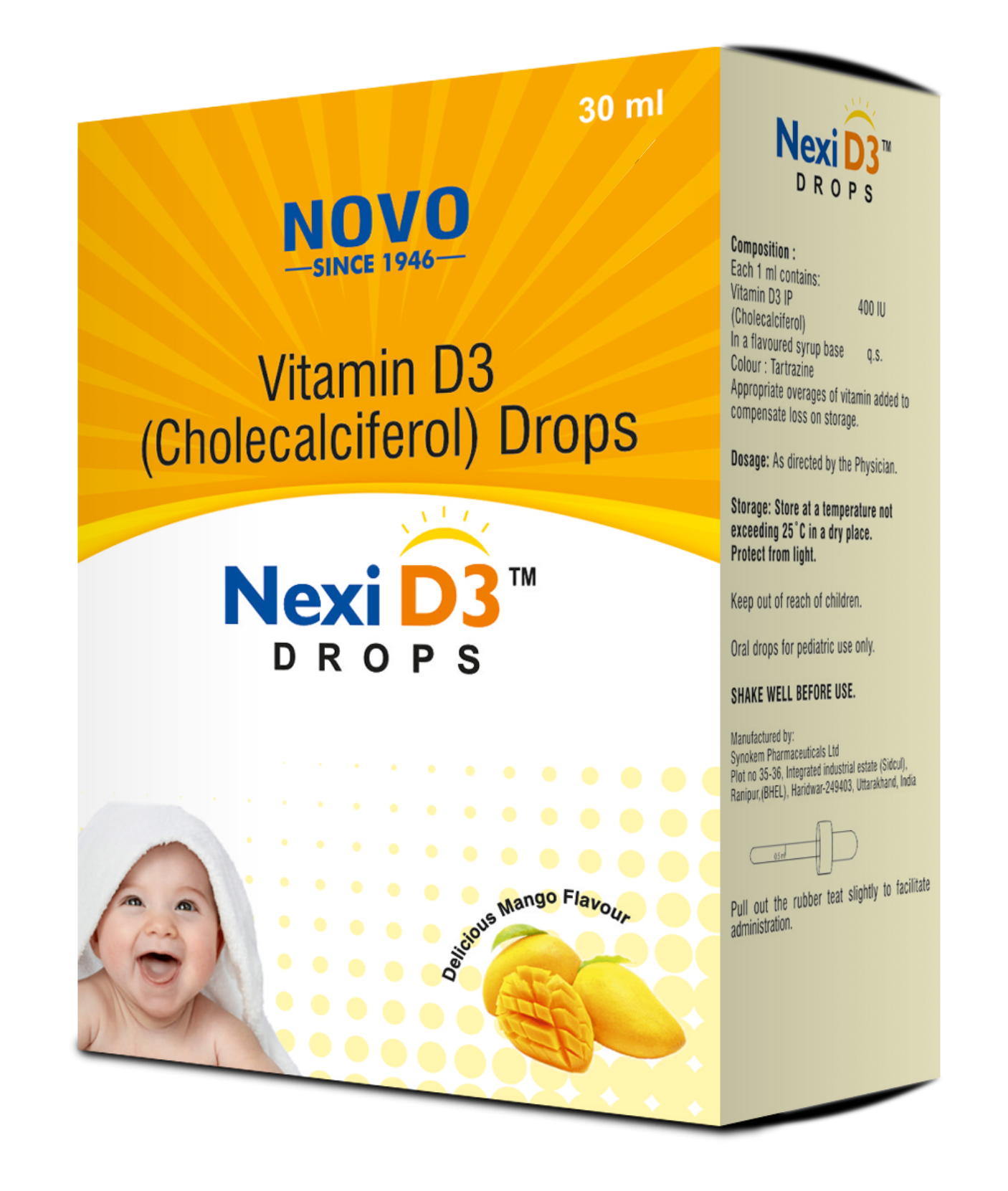 NEXI-D3 400IU Drops